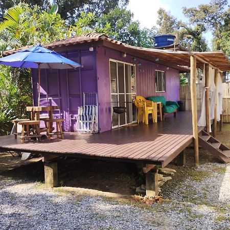 Kitnet Conteiner Climatizada Villa Ubatuba Ngoại thất bức ảnh
